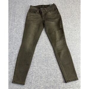 Lucky Brand Jeans Womens 6/28 Black Low Rise Skinny Lolita Ankle‎